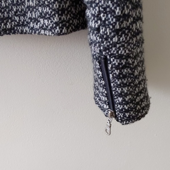 UD Utex Design Blazer Black With White Size 8 - Picture 4 of 5